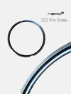 NERO E Pie 1.0 E-Bike V Brake Rims Black